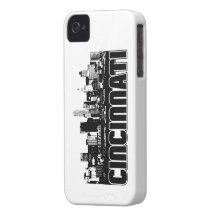 Cincinnati Skyline iPhone 4 Cases