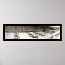 Cincinnati Speedway Photo 1916 Print