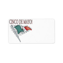 Cinco De Mayo Address Labels