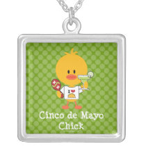 Cinco de Mayo Chick Necklace necklaces