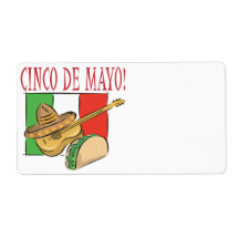Cinco De Mayo Labels