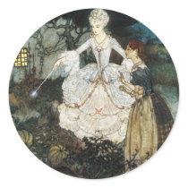 Cinderella and Fairy Godmother Sticker