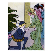 CInderella and the Prince Post Cards