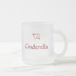 Cinderella Frosted Mug