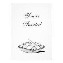 Cinderella Slipper Custom Birthday Invitations