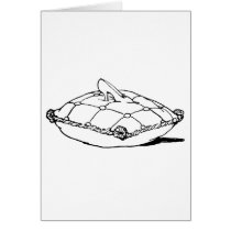 Cinderella Slipper Vintage Fairytale Art Card