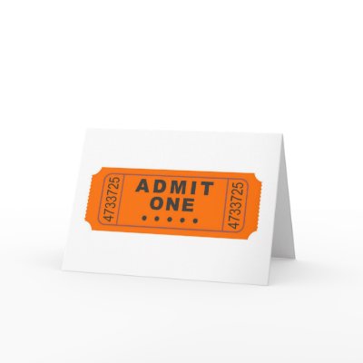 Cinema Ticket Cards by prawny