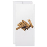 Cinnamon bark rack cards