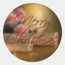 Cinnamon • Christmas Sticker