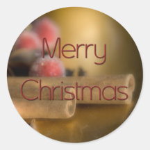 Cinnamon • Christmas Sticker