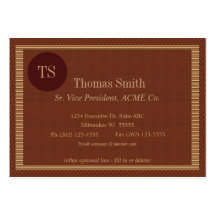 "Cinnamon Circle Business Card"