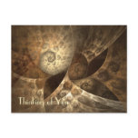 Cinnamon & Ginger Fractal Art Postcards