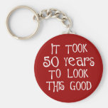 cinquantième anniversaire, 50 ans pour regarder ce porte-clef
