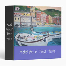 Cinque Terre Avery Binder