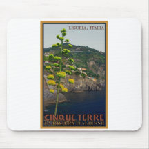 Cinque Terre - Century Plant Mouse Pad