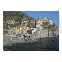 Cinque Terre, Italy Card