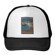 Cinque Terre - Morning Monterosso Beach Mesh Hat