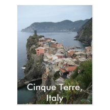 Cinque Terre Postcard