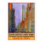 Cinquième Avenue - New York Cartes Postales