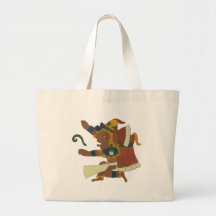 Cinteotl - Aztec / Mayan Creator God Tote Bags