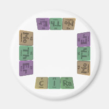 Cira as Carbon Iodine Radium Refrigerator Magnet