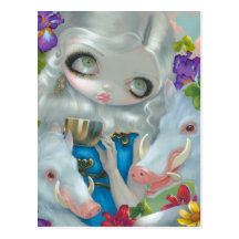 "Circe and the Swine" Postcard