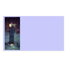 Circe Invidious - Circe with a Ponseive Bowl Business Card