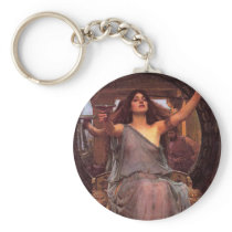 "Circe Offering the Cup to Odysseus" Keychains