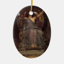 Circe Offering the Cup to Odysseus Christmas Tree Ornaments