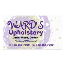 Circle 2 Business Card/ Purple