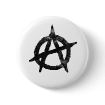 'circle a' anarchy symbol pins