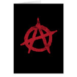'circle a' anarchy symbol cards