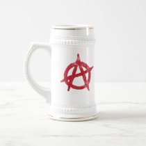 'circle a' anarchy symbol mug