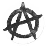 'circle a' anarchy symbol stickers