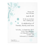 Circle and Swirl (mist) 5x7 Custom Invitation