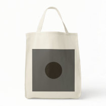 Circle Black c Sq Circle Trans 2 The MUSEUM Zazzle Tote Bags