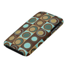 Circle Block iPhone 3 Case-Mate Cases