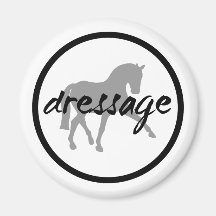 Circle Border Dressage Sidepass Magnet