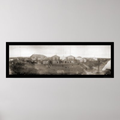 Circle City Alaska Photo 1899 Print by lc_panoramicphotos