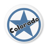 Circle Colorado Fridge Magnets