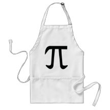 circle constant pi apron