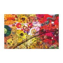 circle of circles dragon eyes gallery wrap canvas