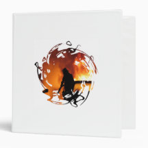 Circle of Flames 3 Ring Binders