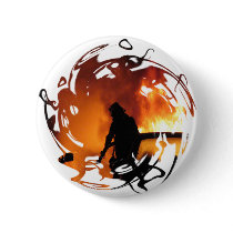 Circle Of Flames Pinback Buttons