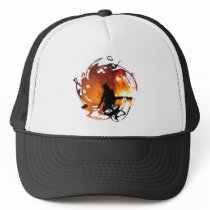 Circle Of Flames Trucker Hat