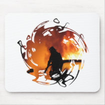 Circle Of Flames Mouse Mats