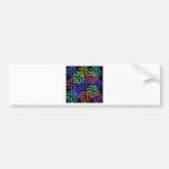 Circle of Salmon Fish Bumper Sticker