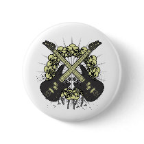 Circle of Skulls Pinback Button