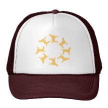 Circle of Yellow Labs Trucker Hat