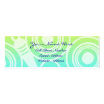 Circle Pattern Geometric Profile And Business Card